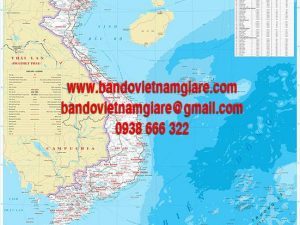 Khóc ra nước mắt khi mua phải bản đồ Việt Nam khổ lớn kém chất lượng