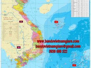 Địa chỉ mua bản đồ Việt Nam khổ lớn uy tín tại TPHCM