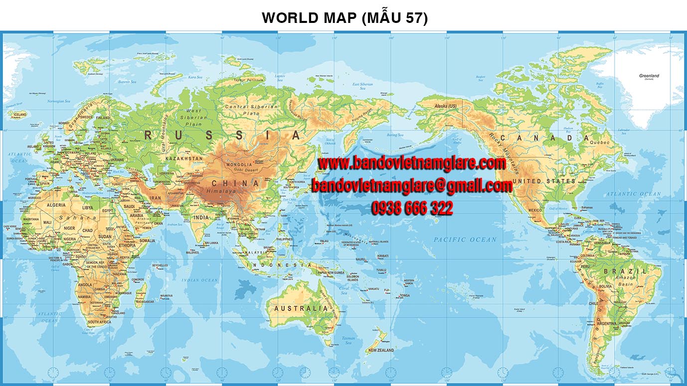 bản đồ thế giới