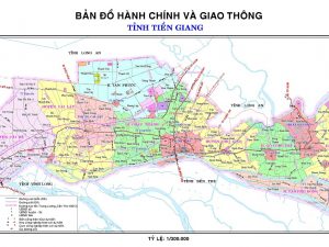 Bản đồ tỉnh Tiền Giang