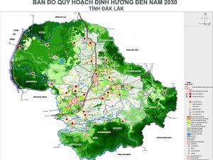 Bản Đồ Quy Hoạch Huyện Krông Búk Tỉnh Đắk Lắk Đến Năm 2030