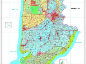Bản Đồ Quy Hoạch Huyện Trần Văn Thời Tỉnh Cà Mau Đến Năm 2030