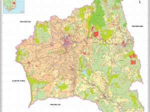 Bản Đồ Quy Hoạch Thị xã Ayun Pa Tỉnh Gia Lai Đến Năm 2030
